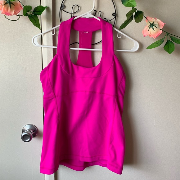 lululemon athletica Tops - Lululemon • Hot Pink Tank Top